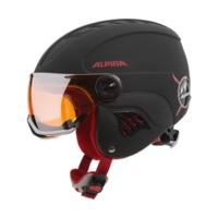 Alpina Carat LE Visor HM black-red matt