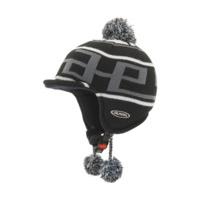 alpina beanie blackgreywhite