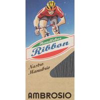 ambrosio bike ribbon handlebar tape carbon white