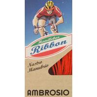 ambrosio bike ribbon handlebar tape red