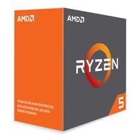 AMD Ryzen 5 1600X Desktop CPU - AM4/Hex Core/3.6GHz, 4GHZ turbo/ 16MB/95W