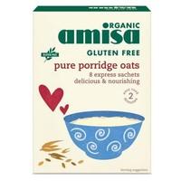 Amisa Org GF Porridge Oats Sachets 8 x 27g