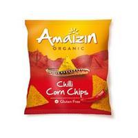 Amaizin Org Corn Chips Chilli 75g