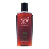 American Crew 3In1 Tea Tree Shampoo Conditioner & Body Wash