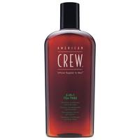 American Crew Haircare Tea Tree 3 in 1 - Shampoo, Conditioner and Body Wash 450ml