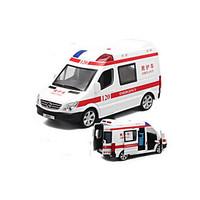 Ambulance Vehicle Pull Back Vehicles 1:32 Plastic White