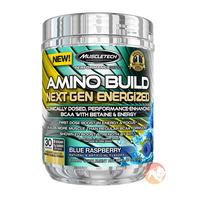 amino build next gen energized 30 servings blue raspberry