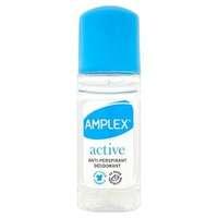 amplex active anti perspirant roll on 50ml