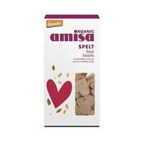 amisa organic spelt fruit hearts 150g 1 x 150g