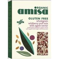 amisa wild berry puff mix with agave nectar 225g x 5