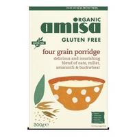 Amisa GF 4 Grain Porridge Org 300g (1 x 300g)