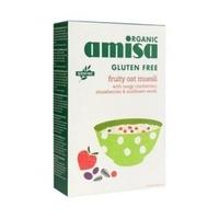 amisa org gf fruity oat muesli 325g 1 x 325g