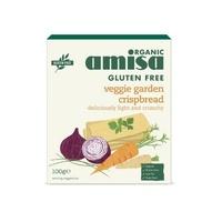 Amisa GF Veggie Crispbread Organic 100g (1 x 100g)