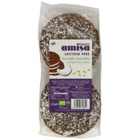 AMISA/HILDEGARD Rice Milk Chocolate Coconut Rice Cakes - Lactose Free (100g)