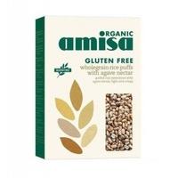 amisa whole buckwheat puffs with agave nectar 225g x 5