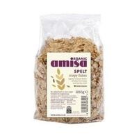 Amisa Organic Crispy Spelt Flakes 250g (1 x 250g)