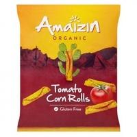 AMAIZIN Organic Tomato Corn Rolls (100g)