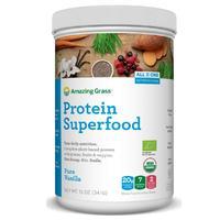 amazing grass protein superfood pure vanilla 341g