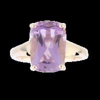 Amethyst Ring in 9 Carat Yellow ...