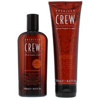 American Crew Gifts and Sets Daily Shampoo 250ml and Light Hold Gel 250ml