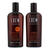 American Crew Gifts and Sets Daily Shampoo 250ml and Daily Conditioner 250ml