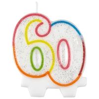 Amscan Milestone Number Candle - 60