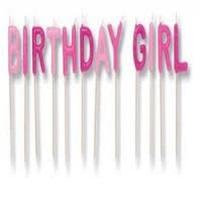 Amscan 12-piece Party Essentials Glitter And Happy Birthday Sign Accessory, Pink