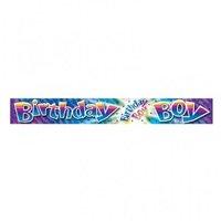 Amscan International Banner Foil Birthday Boy