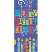 Amscan International Birthday Fever Small Cello Bags, Pack Of 20