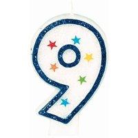 Amscan International Birthday Numeral Candle #9