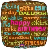 Amscan International Birthday Words