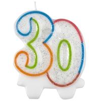 Amscan Milestone Number Candle - 30