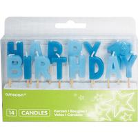 amscan pick candles 1st birthday boy