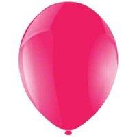 Amscan 12cm 100-piece Celebration Crystal Latex Balloon, Fuchsia