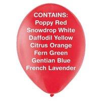 Amscan 12cm 100-piece Premium Latex Balloon, Assorted Colour