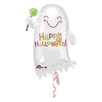 Amscan 14-inch/ 35cm Ghost With Candy Junior Shape Foil Balloons