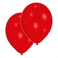 amscan 254cm 50 latex balloons metallic red