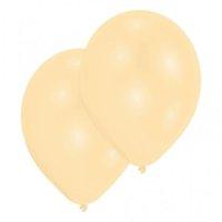 amscan 254cm 50 latex balloons pearl ivory