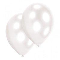 Amscan 25.4cm 50 Latex Balloons, White