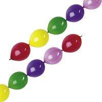 amscan 275cm garland 10 latex balloons