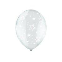 Amscan 35.5cm Stars All Over Crystal Celebration Printed Latex Balloon