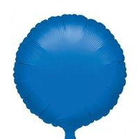 amscan circle foil balloon metallic blue