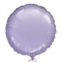 amscan circle foil balloon metallic lilac