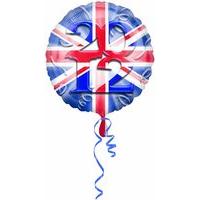 amscan great britan 18 inch sparkling congrats foil balloons