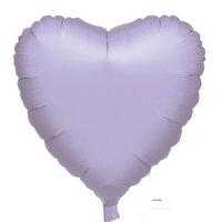 Amscan Heart Foil Balloon, Metallic Lilac