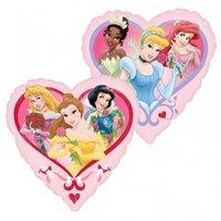 amscan international 18 inch princesses love heart foil balloon