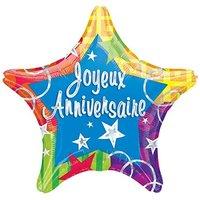 Amscan International 19ic French Happy Anniversary