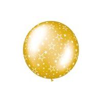 amscan international 1m balloon stars metallic gold