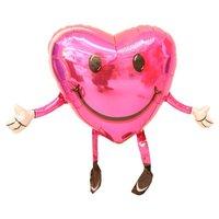 amscan international airwalker foil balloon buddy magenta