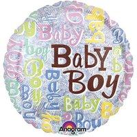 amscan international baby boy sparkles